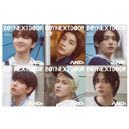 BOYNEXTDOOR - AND, (Japanese Limited Edition / MEMBER COVERS)