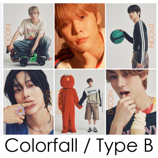 DICON ISSUE N°22 RIIZE : Colorfall / B TYPE - K-Pop Time