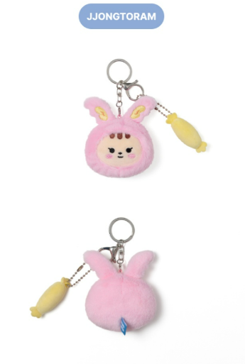 SEVENTEEN - MINITEEN 2ND OFFICIAL MD / FACE PLUSH KEYRING - K-Pop Time