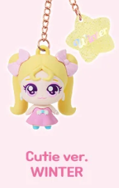 AESPA - TEENIEPING X AESPA COLLABORATION OFFICIAL MD / FIGURE KEYRING CUTIE VER