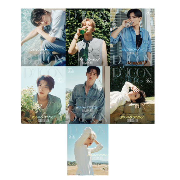 DICON ISSUE N°30 SPECIAL EDITION - ENHYPEN : GOLDEN AGE / A Type *LIMITED STOCK*
