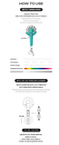 G-DRAGON - OFFICIAL MINI LIGHT KEYRING (BLACK or GREEN)