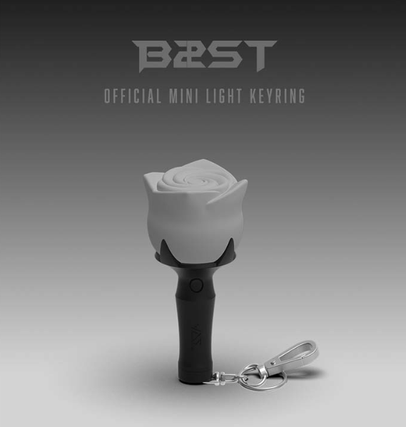 BEAST - OFFICIAL LIGHT STICK KEYRING - K-Pop Time