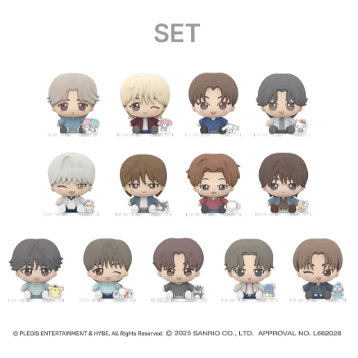 SEVENTEEN X SANRIO CHARACTER OFFICIAL MD / FIGURES - COMPLETE SET