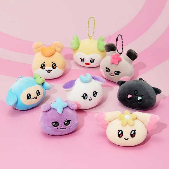 ATEEZ - MIGHTEEZ Face Plush Keyring