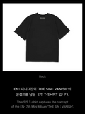 ENHYPEN - THE SIN : VANISH OFFICIAL MD / S/S T-shirt