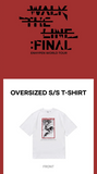 ENHYPEN - WALK THE LINE : FINAL WORLD TOUR OFFICIAL MD / OVERSIZED S/S T-shirt