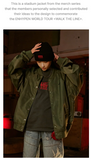 ENHYPEN - WALK THE LINE : FINAL WORLD TOUR OFFICIAL MD / STADIUM JACKET