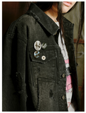 ENHYPEN - BLOOD SAGA TOUR MERCH / Denim Jacket *PREORDER CLOSED*