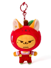 TXT - PPULBATU HEY! APPUL OFFICIAL MD / PLUSH KEYRING (APPLE VER