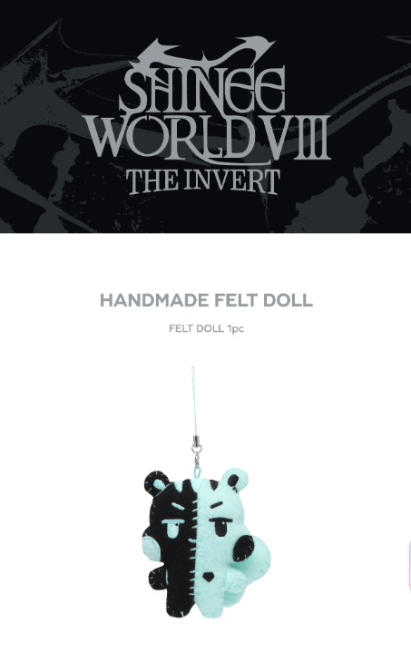 SHINEE - 2026 SHINee WORLD VIII : THE INVERT MD / HANDMADE FELT