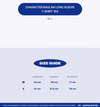 BABYMONSTER - CHOOM WORLD TOUR IN SEOUL OFFICIAL MD / CHARACTER RAGLAN LONG SLEEVE T-SHIRT