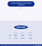 BABYMONSTER - CHOOM WORLD TOUR IN SEOUL OFFICIAL MD / CHARACTER RAGLAN LONG SLEEVE T-SHIRT