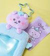 ATEEZ - MIGHTEEZ Wonder Room Photo Card Holder Plush Keyring