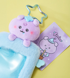ATEEZ - MIGHTEEZ Wonder Room Photo Card Holder Plush Keyring