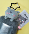ATEEZ - MIGHTEEZ Wonder Room Photo Card Holder Plush Keyring