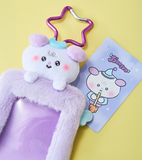 ATEEZ - MIGHTEEZ Wonder Room Photo Card Holder Plush Keyring