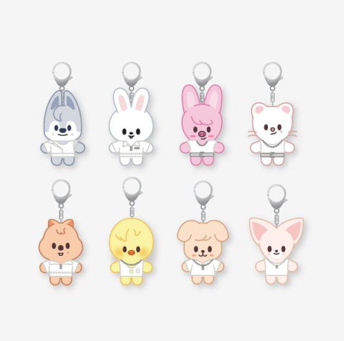 Stray Kids -THIS & THAT POP-UP STORE OFFICIAL MD / SKZOO COSTUME PLUSH KEYRING