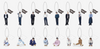 Stray Kids - RUN IT JAPAN OFFICIAL GOODS / MINI ACRYLIC STAND CHARM