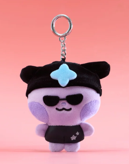 ATEEZ - MIGHTEEZ Rock The Stage  / PLUSH KEYRING - POPSTAR + Photocard