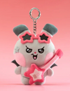 ATEEZ - MIGHTEEZ Rock The Stage  / PLUSH KEYRING - ROCKSTAR + Photocard