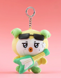 ATEEZ - MIGHTEEZ Rock The Stage  / PLUSH KEYRING - ROCKSTAR + Photocard