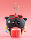ATEEZ - MIGHTEEZ Rock The Stage  / PLUSH KEYRING - ROCKSTAR + Photocard