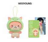 ATEEZ - 8TH ANNIVERSARY EXHIBITION: BLUE DRIFT OFFICIAL MD / PLUSH SEA KEYRING + PHOTOCARD (DEC '26)