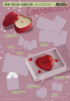 CHAERYEONG (Itzy) - Lovesick / HEART TIN-CASE CANDLE ver. + BONUS