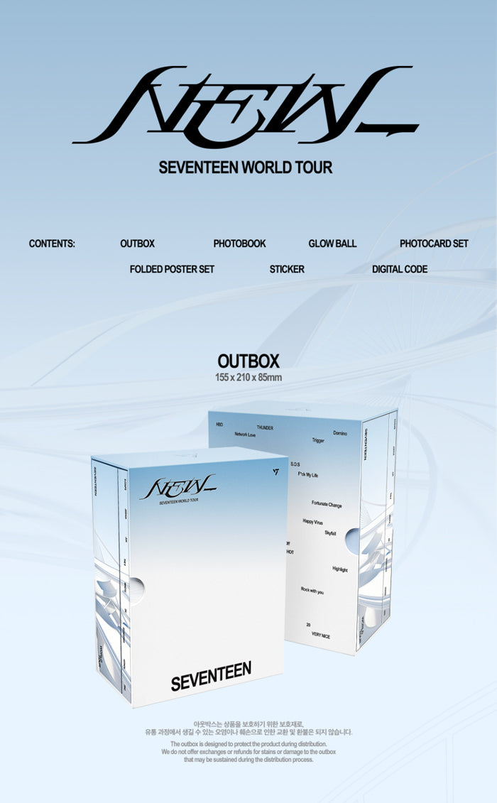 SEVENTEEN – 'NEW' SEVENTEEN WORLD TOUR / Digital code - K-Pop Time