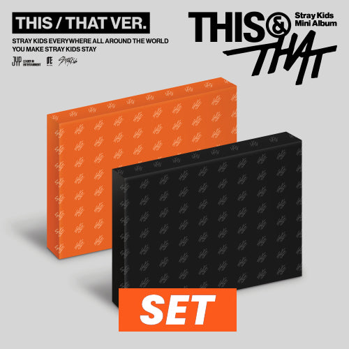 STRAY KIDS -  THIS & THAT *SET OF 2* + BONUS