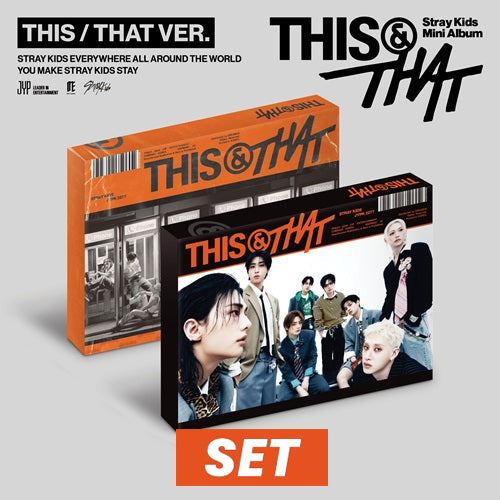 STRAY KIDS -  THIS & THAT *SET OF 2* + BONUS