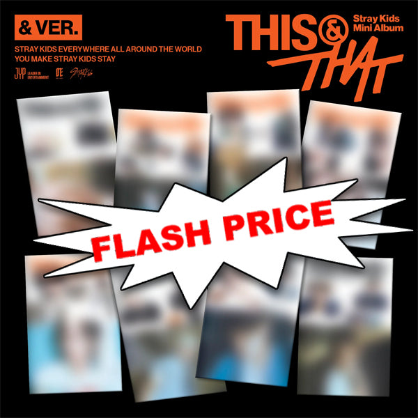 STRAY KIDS - THIS & THAT / & VER. *FLASH PRICE / STRICTLY RANDOM* + BONUS