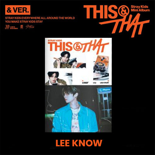 STRAY KIDS - THIS & THAT / & VER. + BONUS