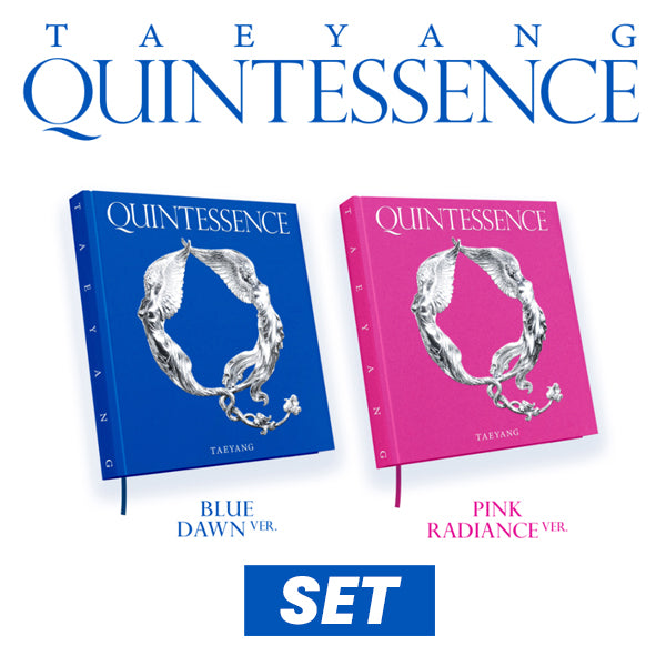 TAEYANG (Bigbang) - QUINTESSENCE *SET OF 2* + BONUS (LATER DELIVERY)