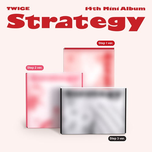 TWICE - Strategy (Step 1, 2,& 3 ver. choice) + BONUS