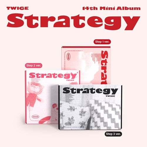 TWICE - Strategy (Step 1, 2,& 3 ver. choice) + BONUS