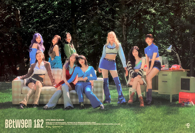 Poster: TWICE - Between 1 & 2