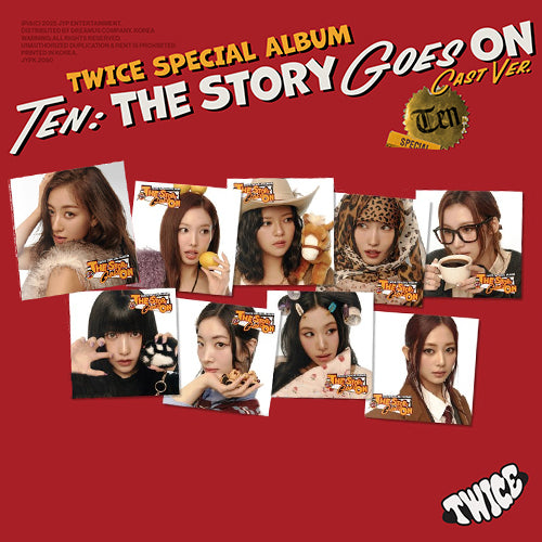 TWICE -  TEN: The Story Goes On / CAST VER.