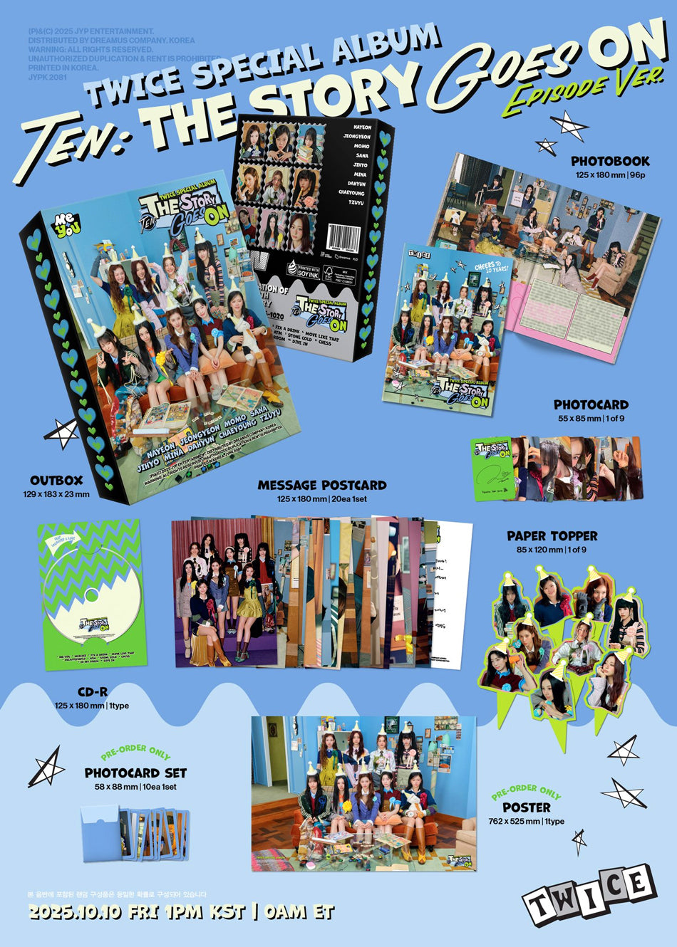 TWICE - TEN: The Story Goes On / EPISODE VER. - K-Pop Time