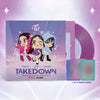 Jeongyeon, Jihyo, Chaeyoung (TWICE) - TAKEDOWN (KPOP DEMON HUNTERS O.S.T) / LTD ED 7" Vinyl