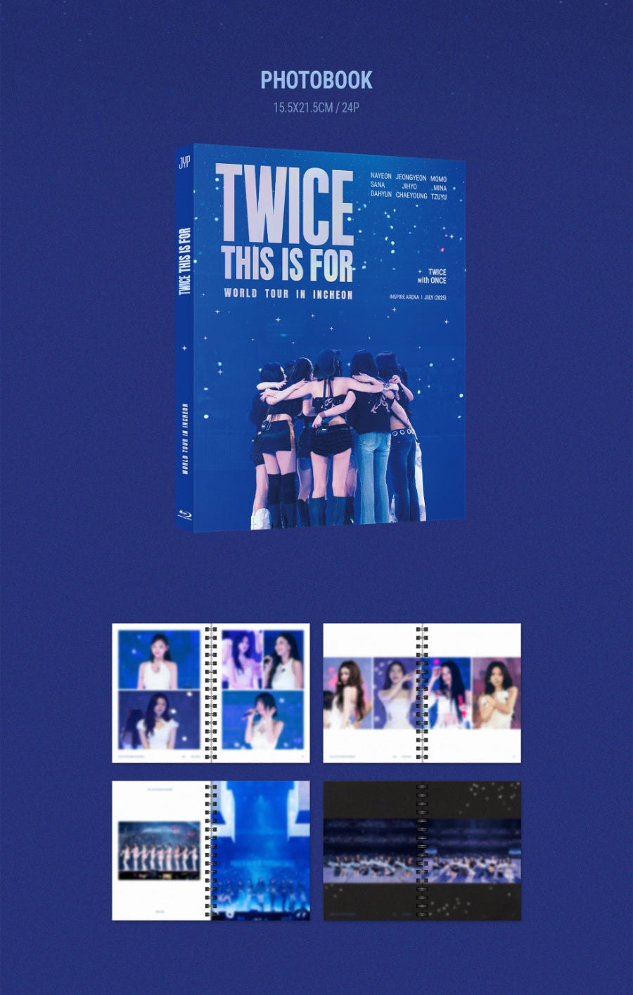 TWICE - THIS IS FOR : WORLD TOUR IN INCHEON BLU-RAY + BONUS *Later