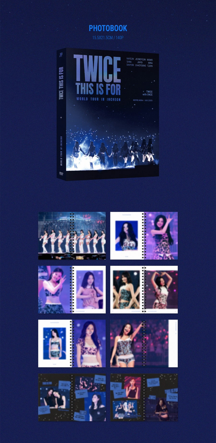 TWICE - THIS IS FOR : WORLD TOUR IN INCHEON DVD - K-Pop Time