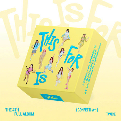 TWICE - This Is For / Confetti ver.