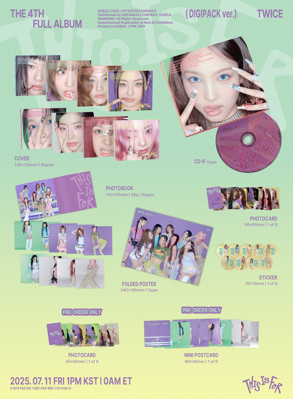 TWICE - This Is For / DIGIPACK ver. - K-Pop Time