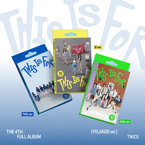 TWICE - This Is For / Polaroid Ver.