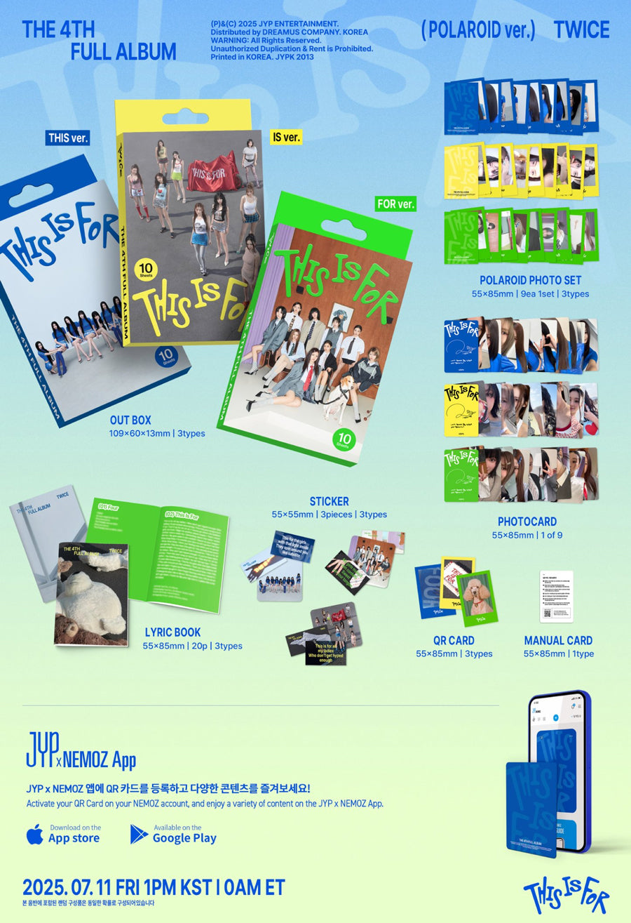 TWICE - This Is For / Polaroid Ver. - K-Pop Time