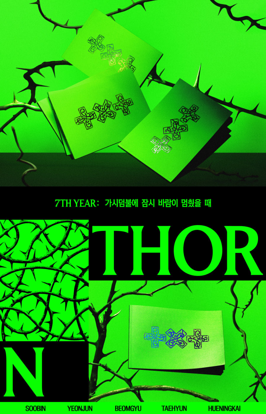 TXT - 7TH YEAR: A Moment of Stillness in the Thorn / Thorn Ver