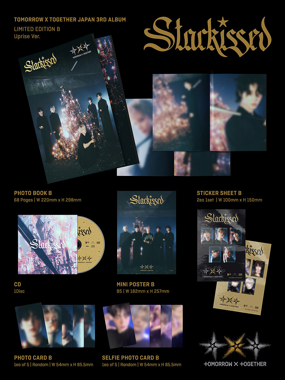 TXT - Starkissed / Japanese Limited Edition Type B - K-Pop Time