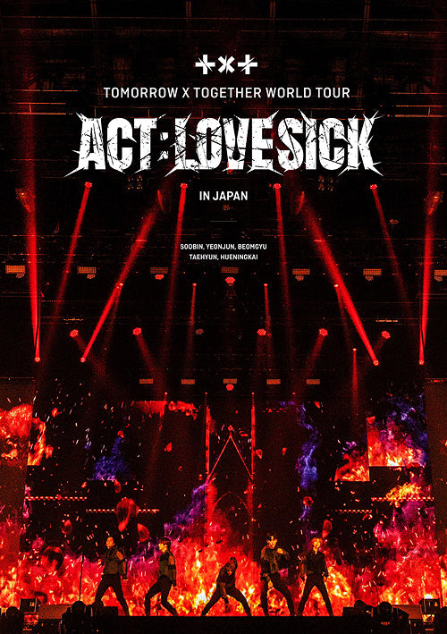 TXT - ACT : LOVESICK in JAPAN 2BLU-RAY (Japanese Regular Edition) *FIRST PRESS*